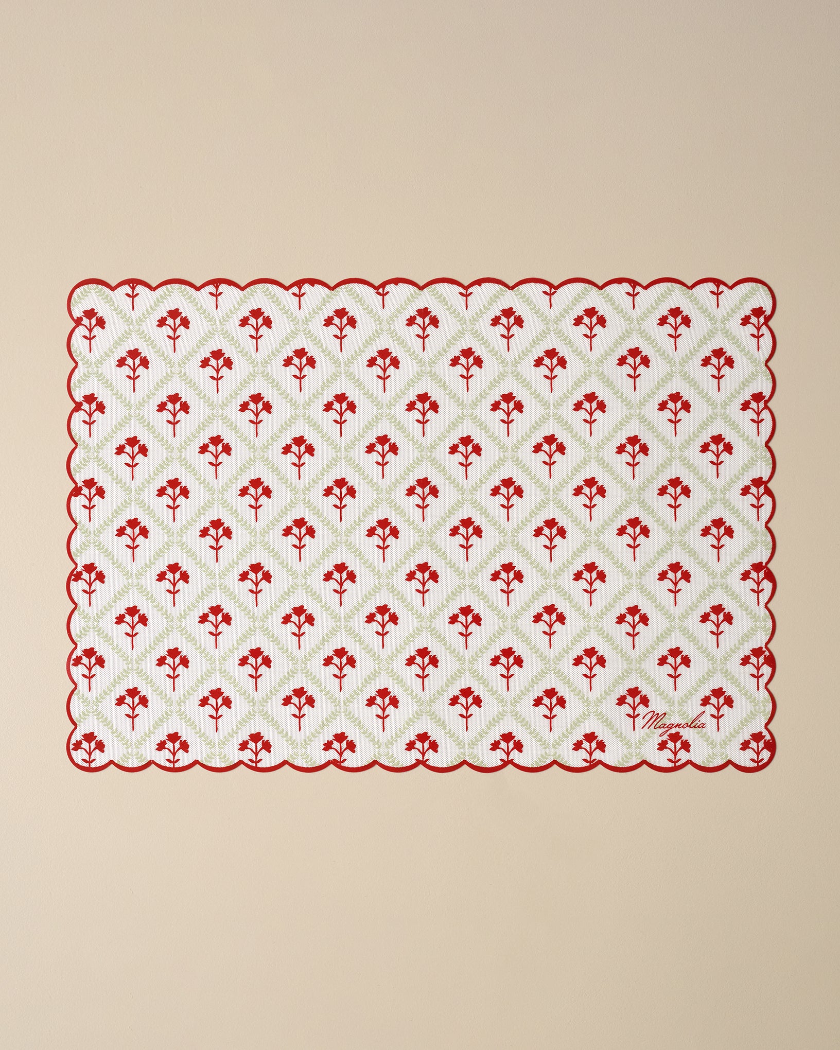 Holiday Scalloped Baking Mat