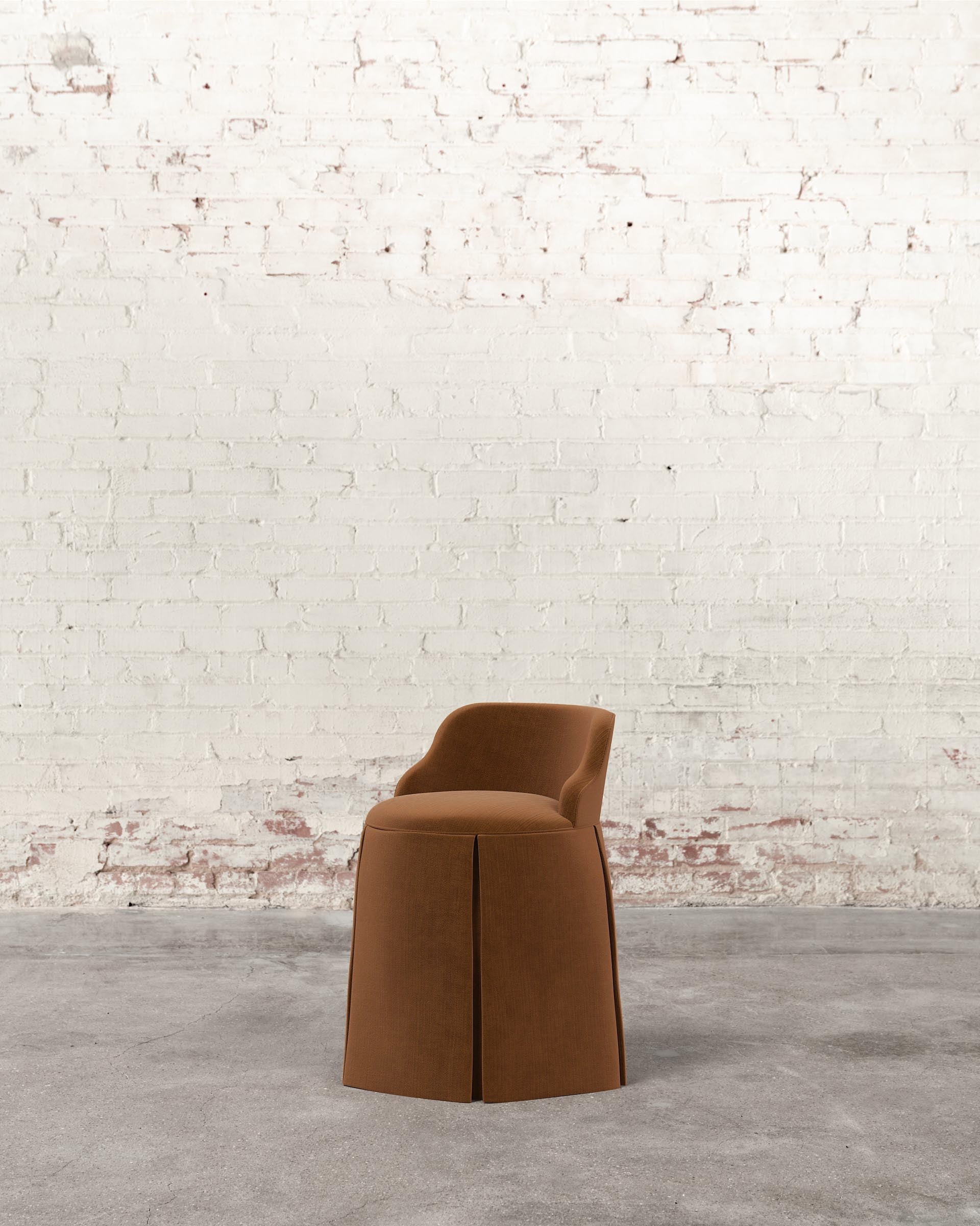 Constance Skirted Vanity Chair