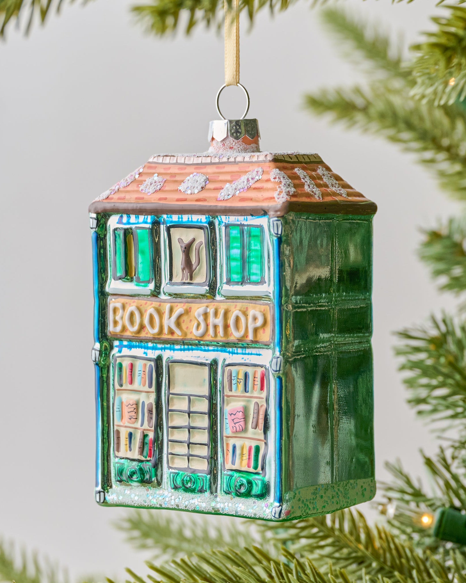 Bookshop Ornament