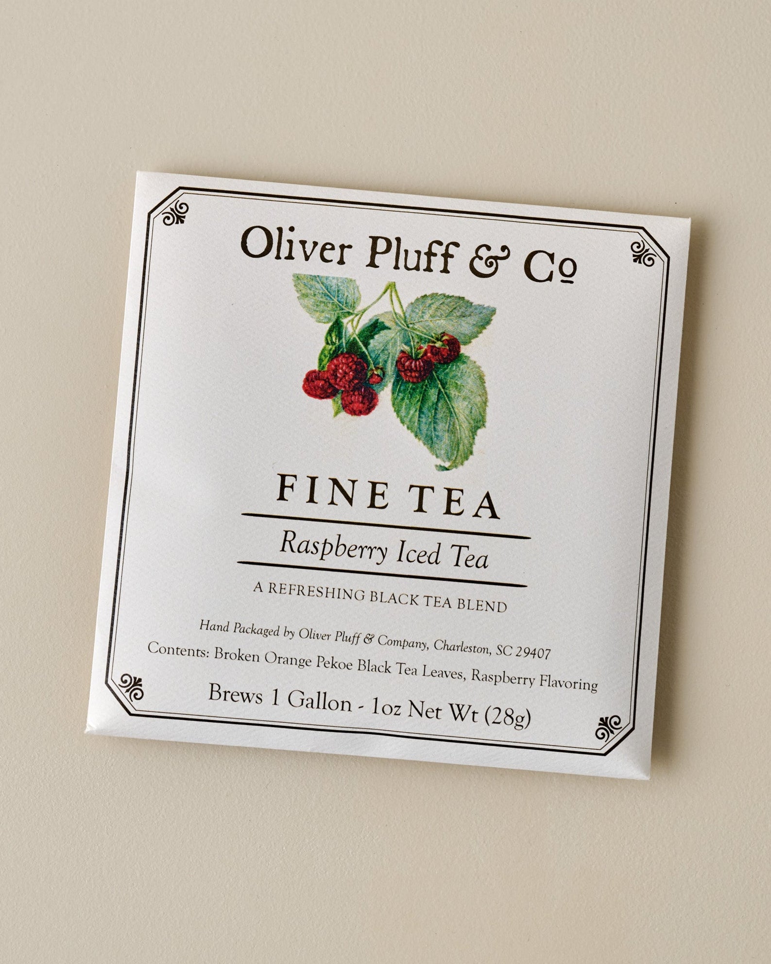 Oliver Pluff & Co. Raspberry Iced Tea