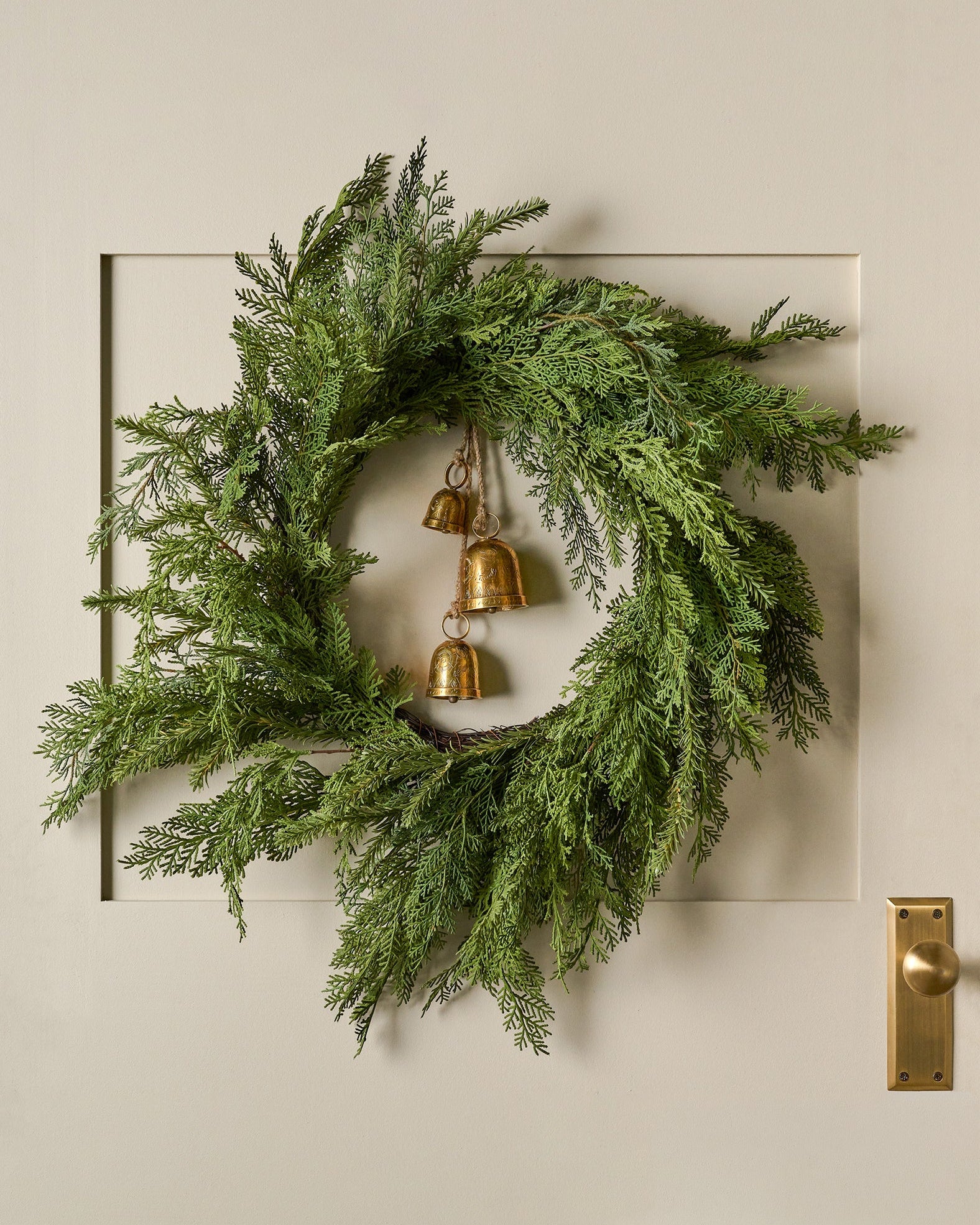 Real Touch Cedar Mix Wreath