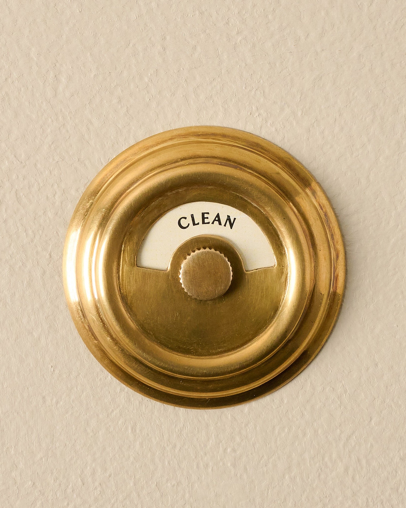 Antique Brass Dishwasher Marker