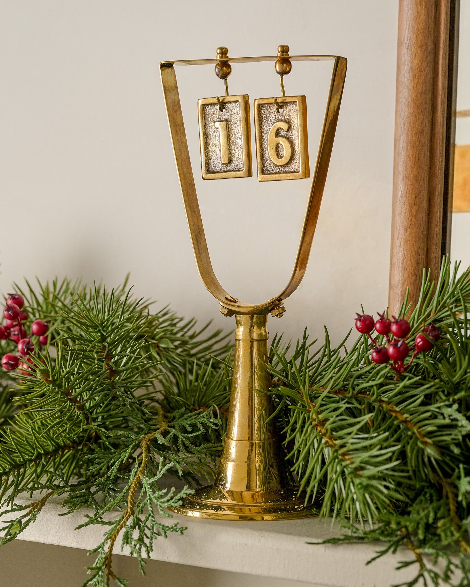 Solid Brass Countdown to Christmas