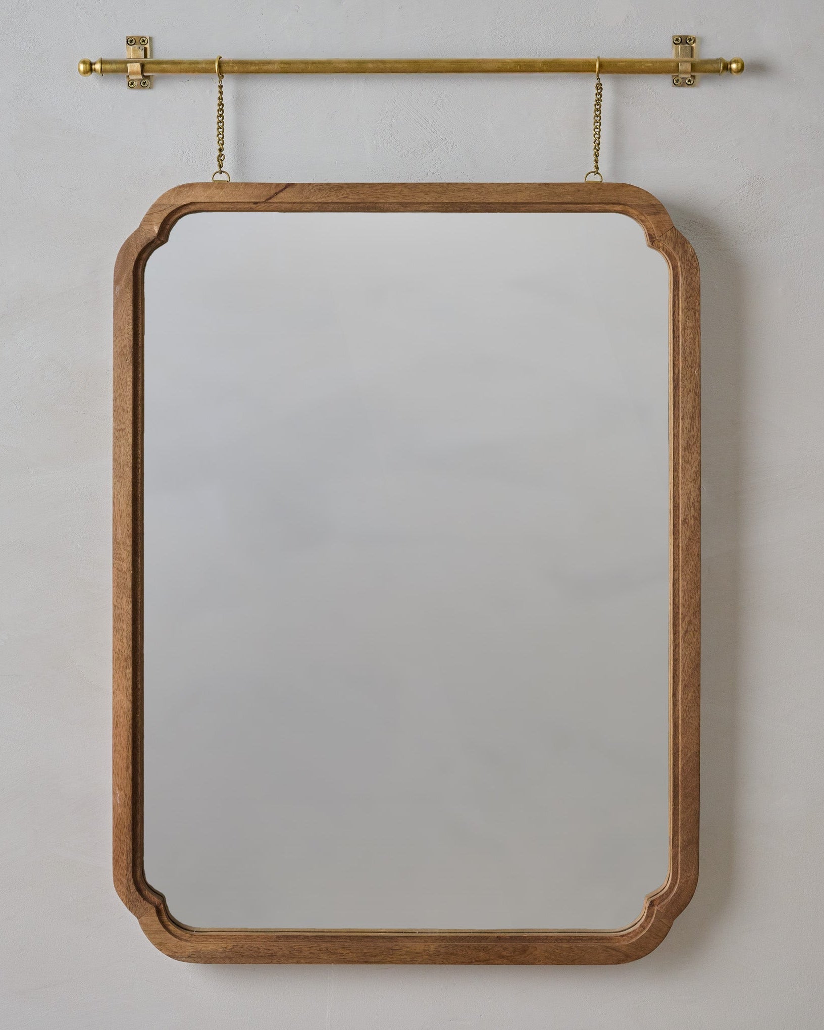 Colleen Wood Framed Wall Mirror