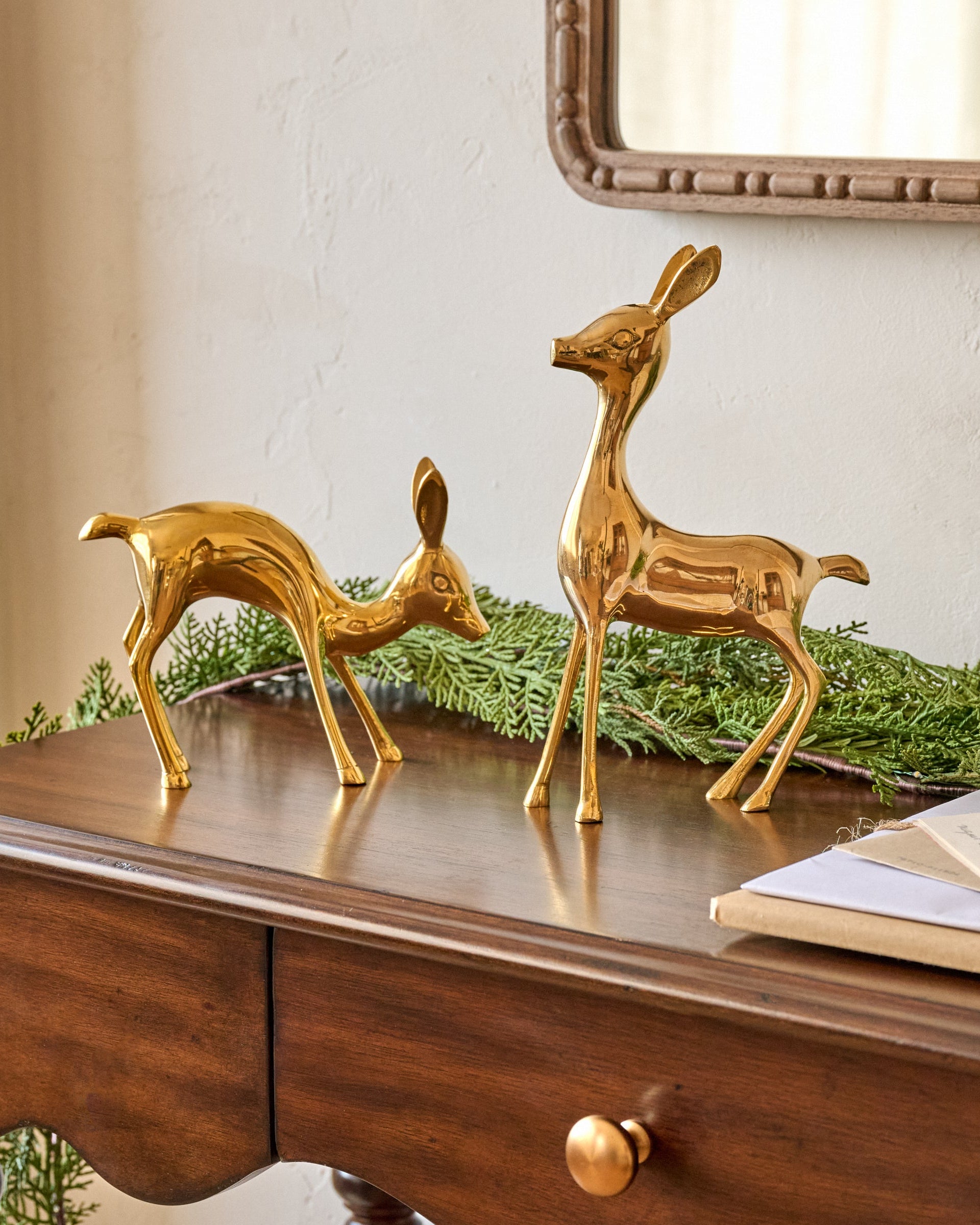 Decorative Brass Deer