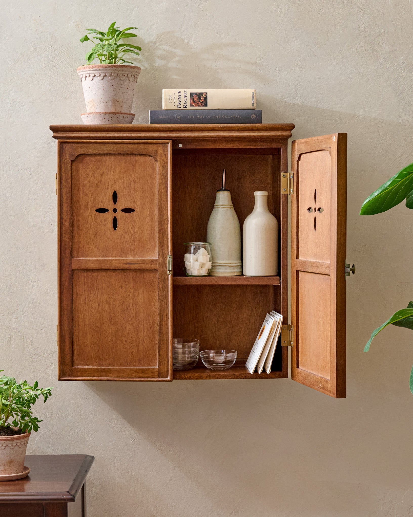 Amelia Wooden Wall Cabinet