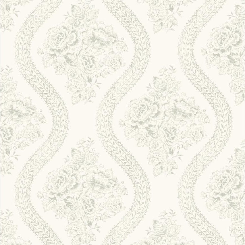 Coverlet Floral Wallpaper