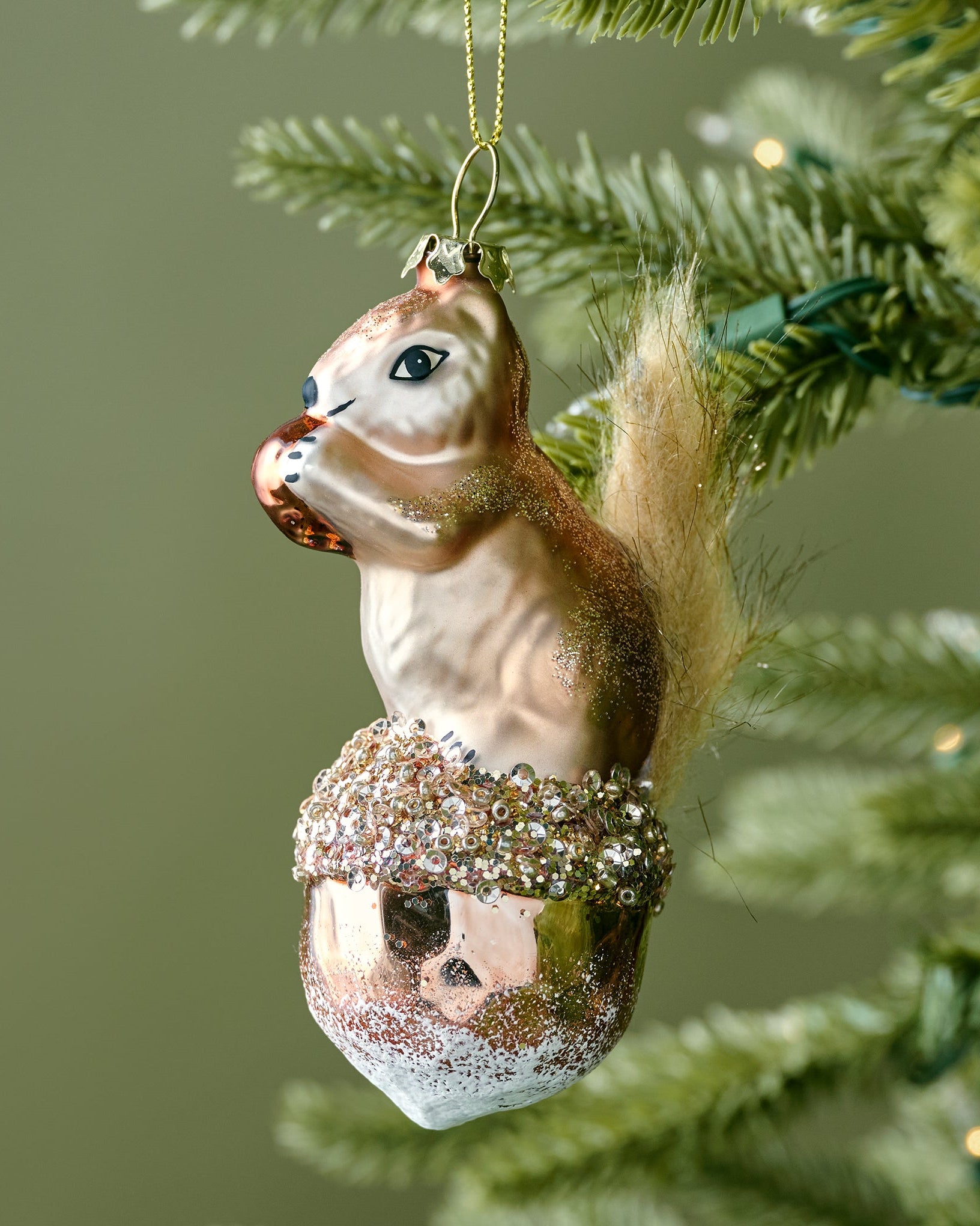 Splendid Squirrel Ornament