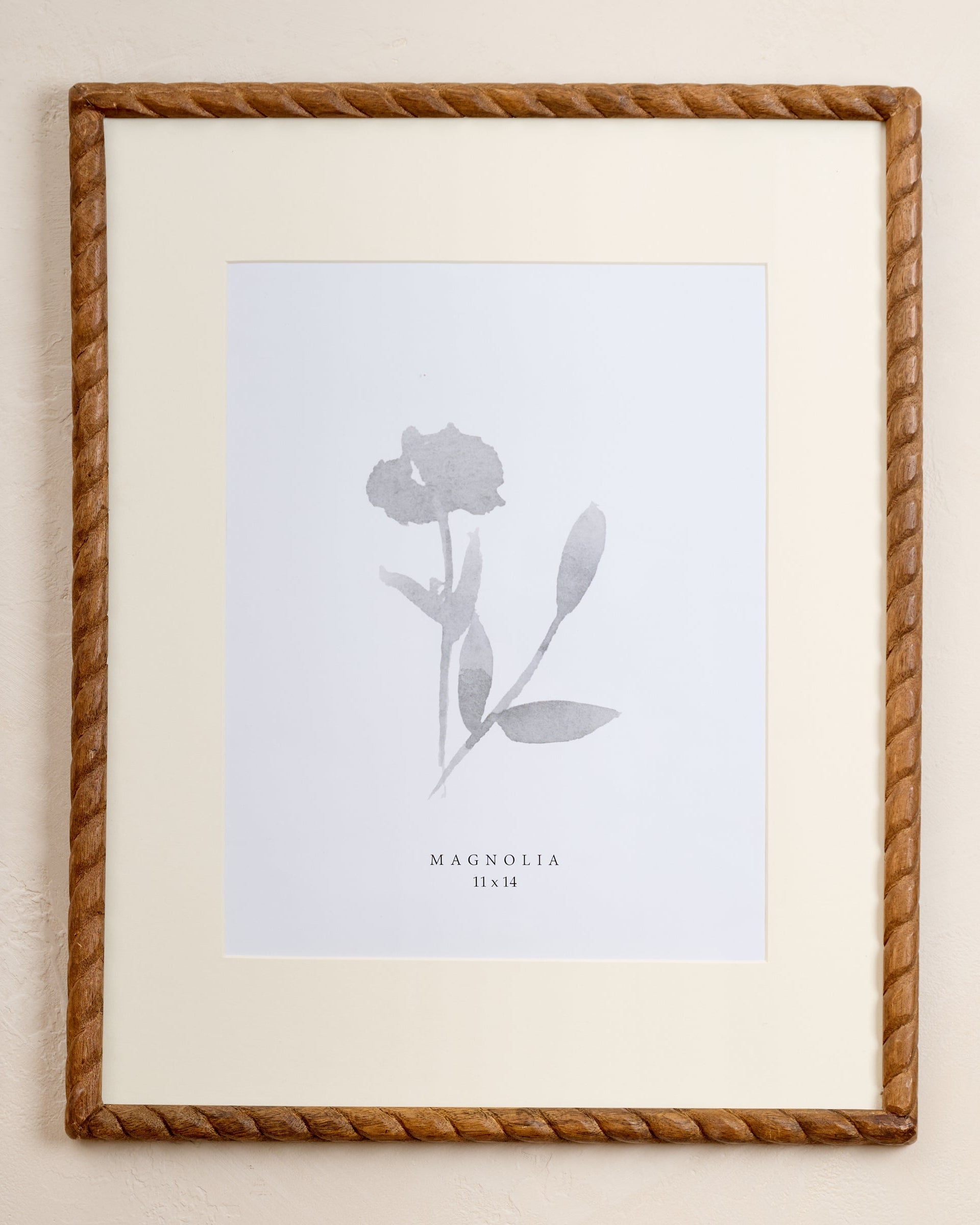 Turned Wood Wall Frame