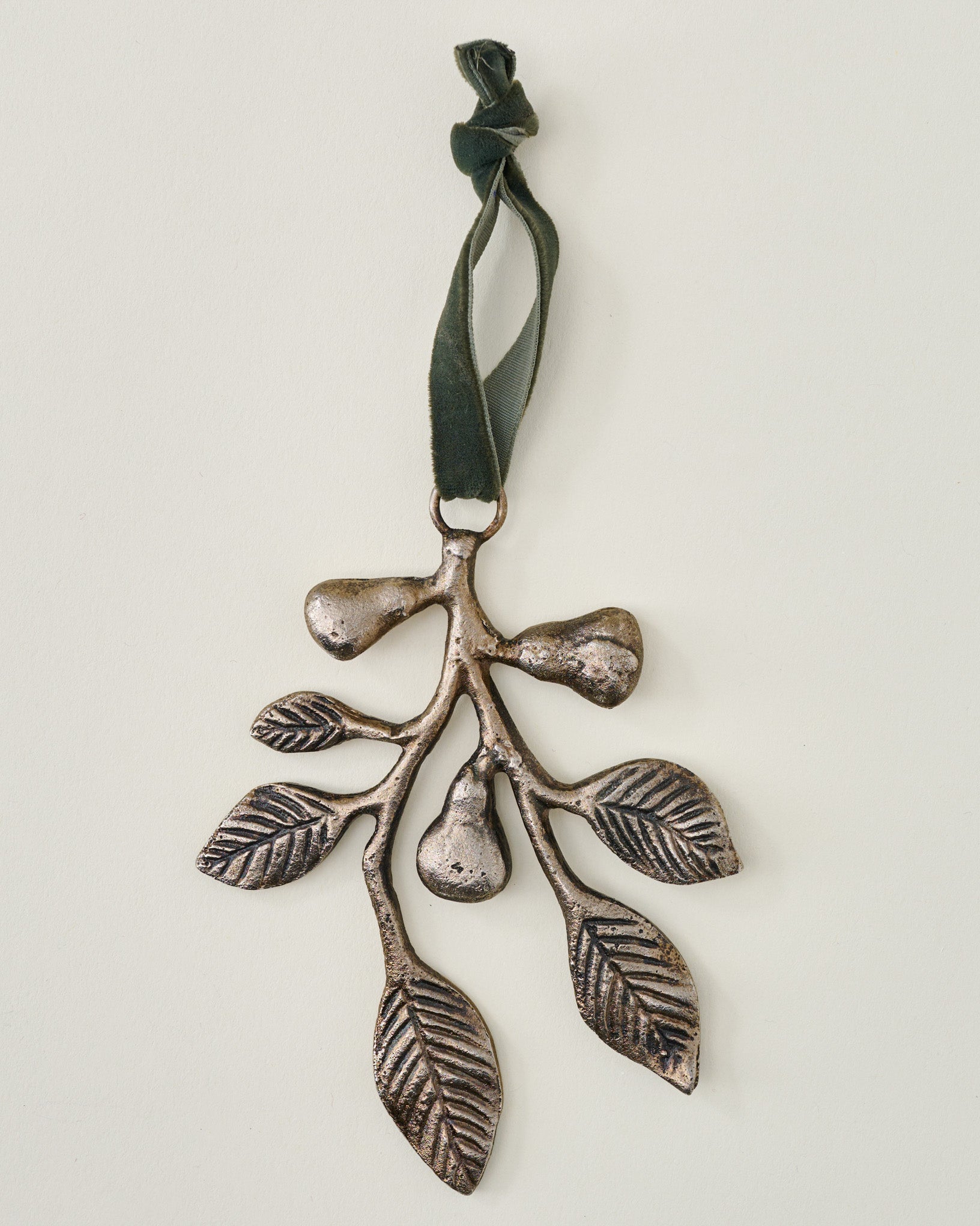 Pewter Pear Drop Ornament