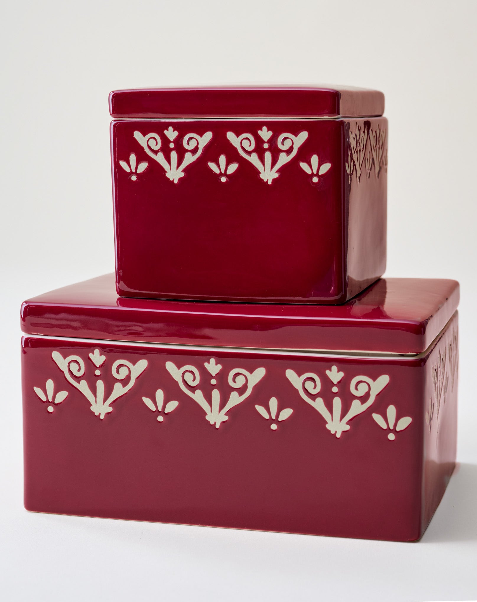 Heirloom Noel Ceramic Canister