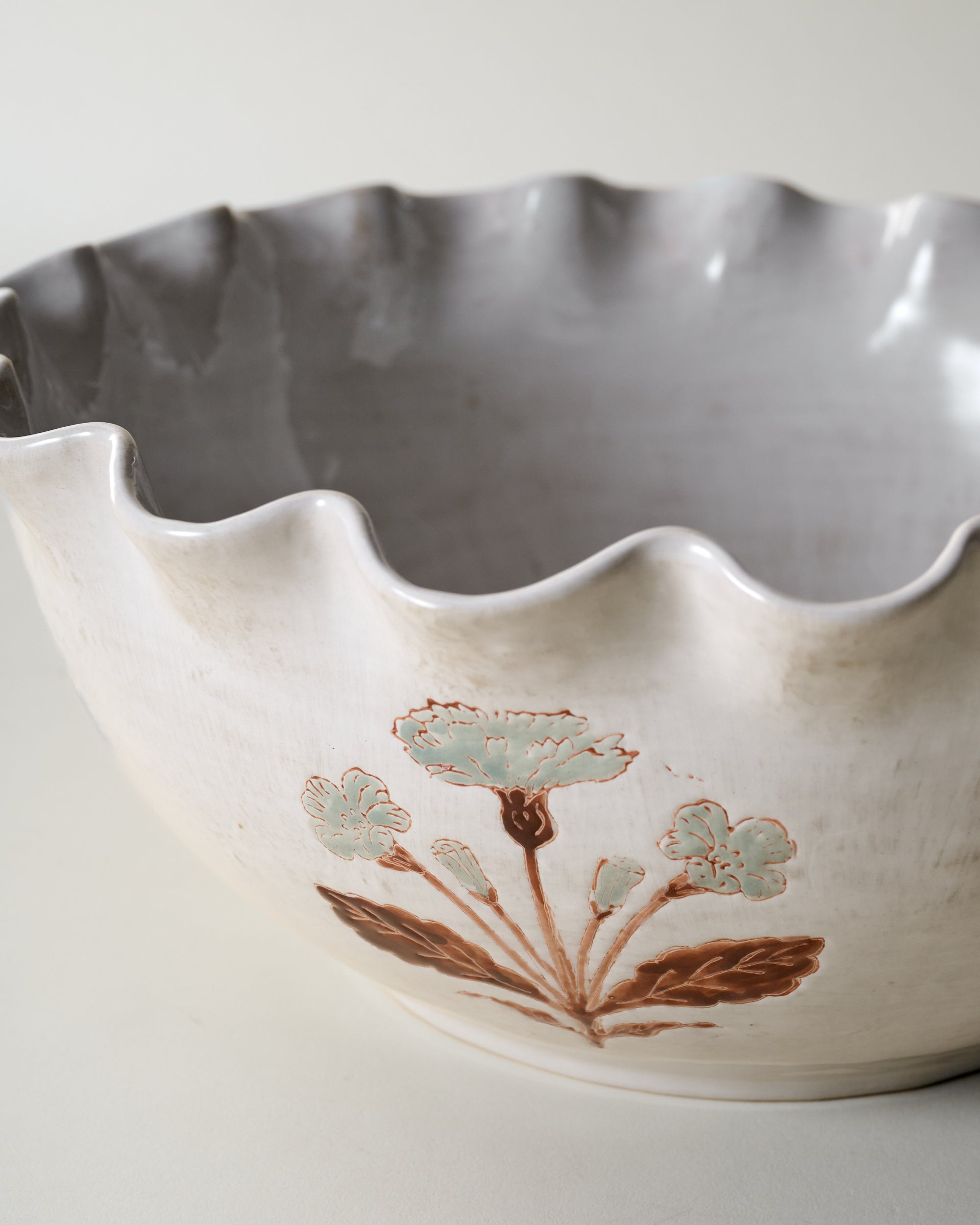 Elaine Floral Serving Bowl