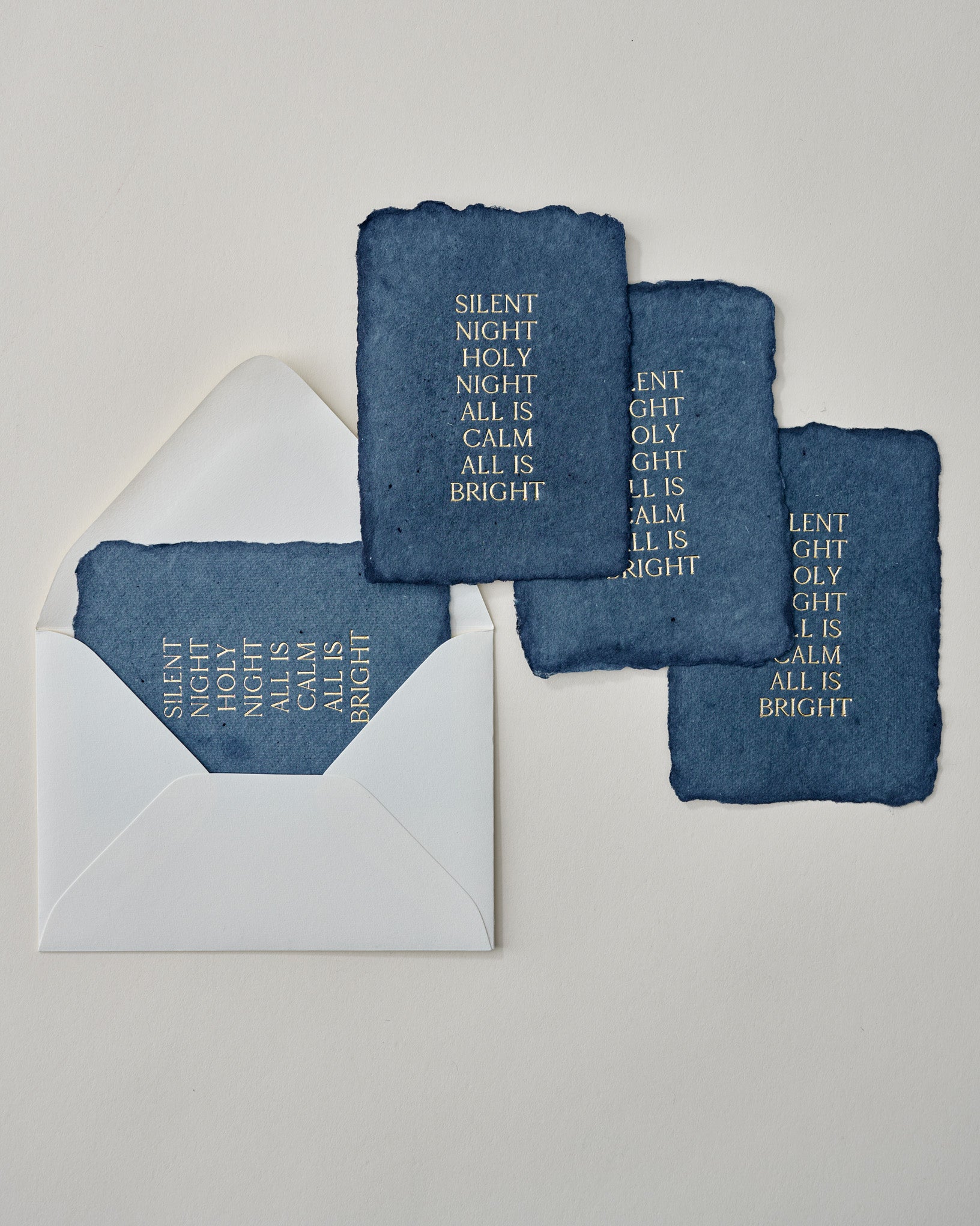 Silent Night Petite Note Card Set of 4