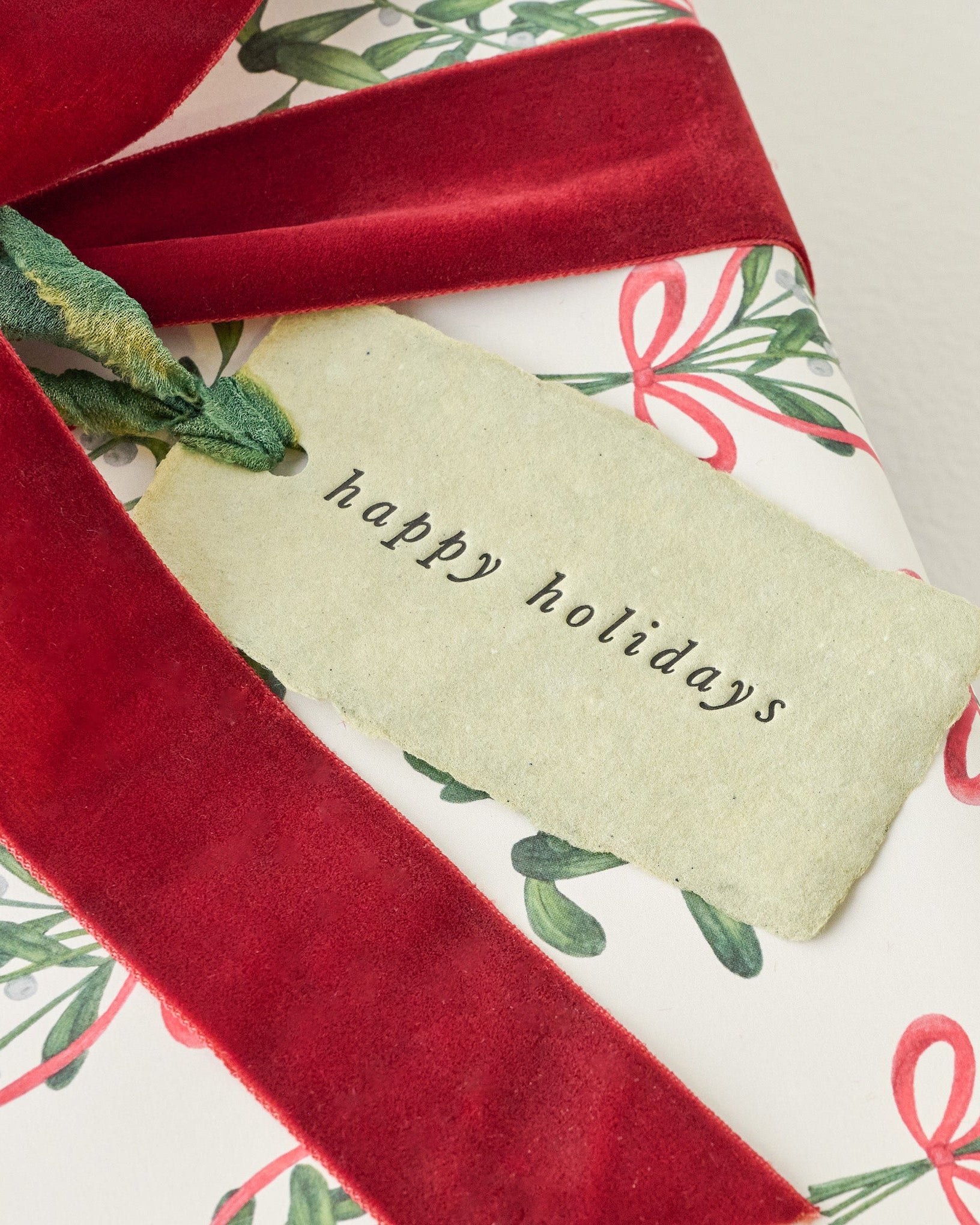 Happy Holidays Gift Tags
