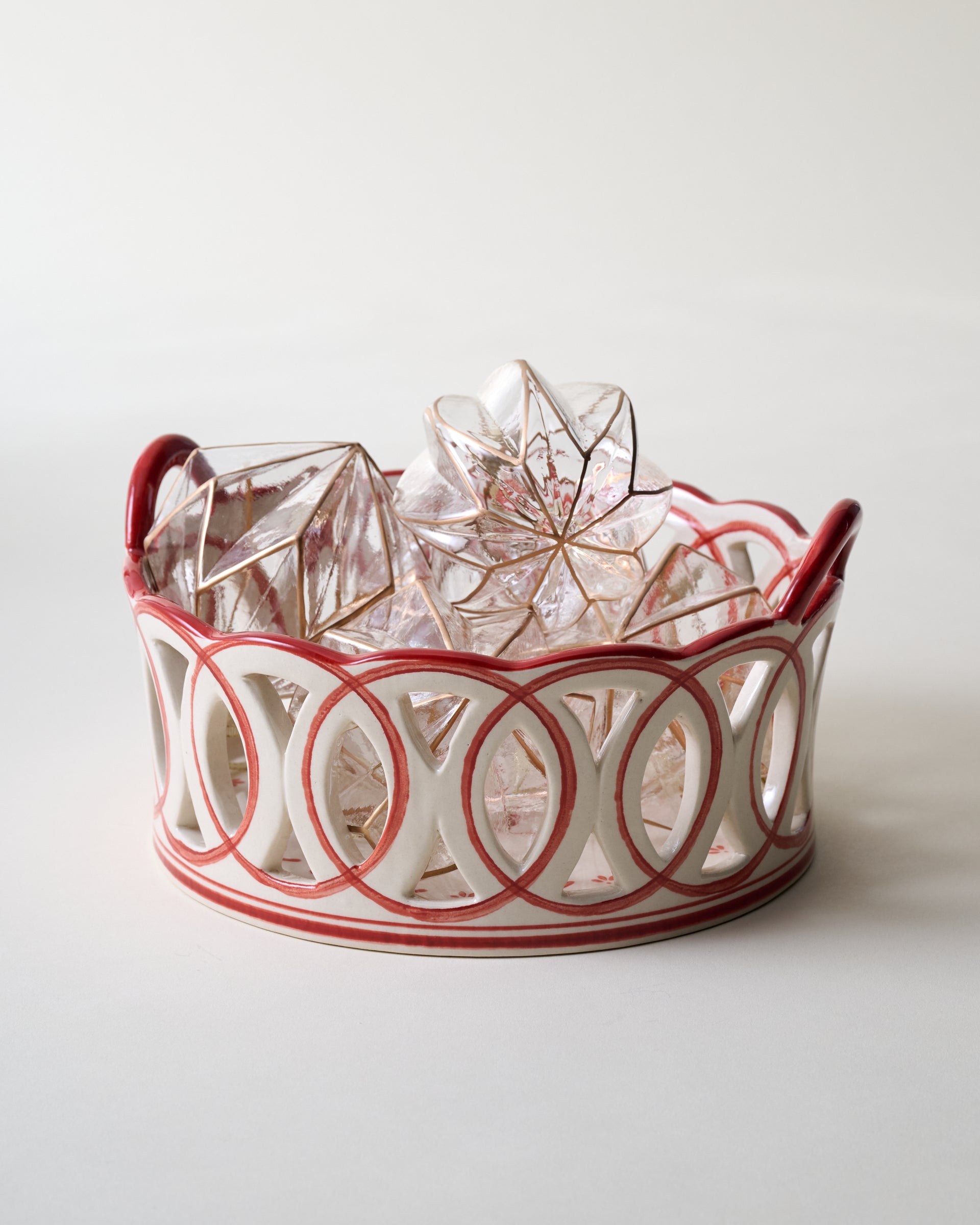 Heirloom Noel Ceramic Hand-Painted Bowl