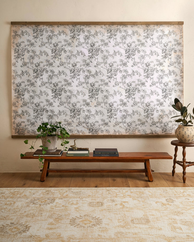 Oversized Heirloom Garden Tapestry