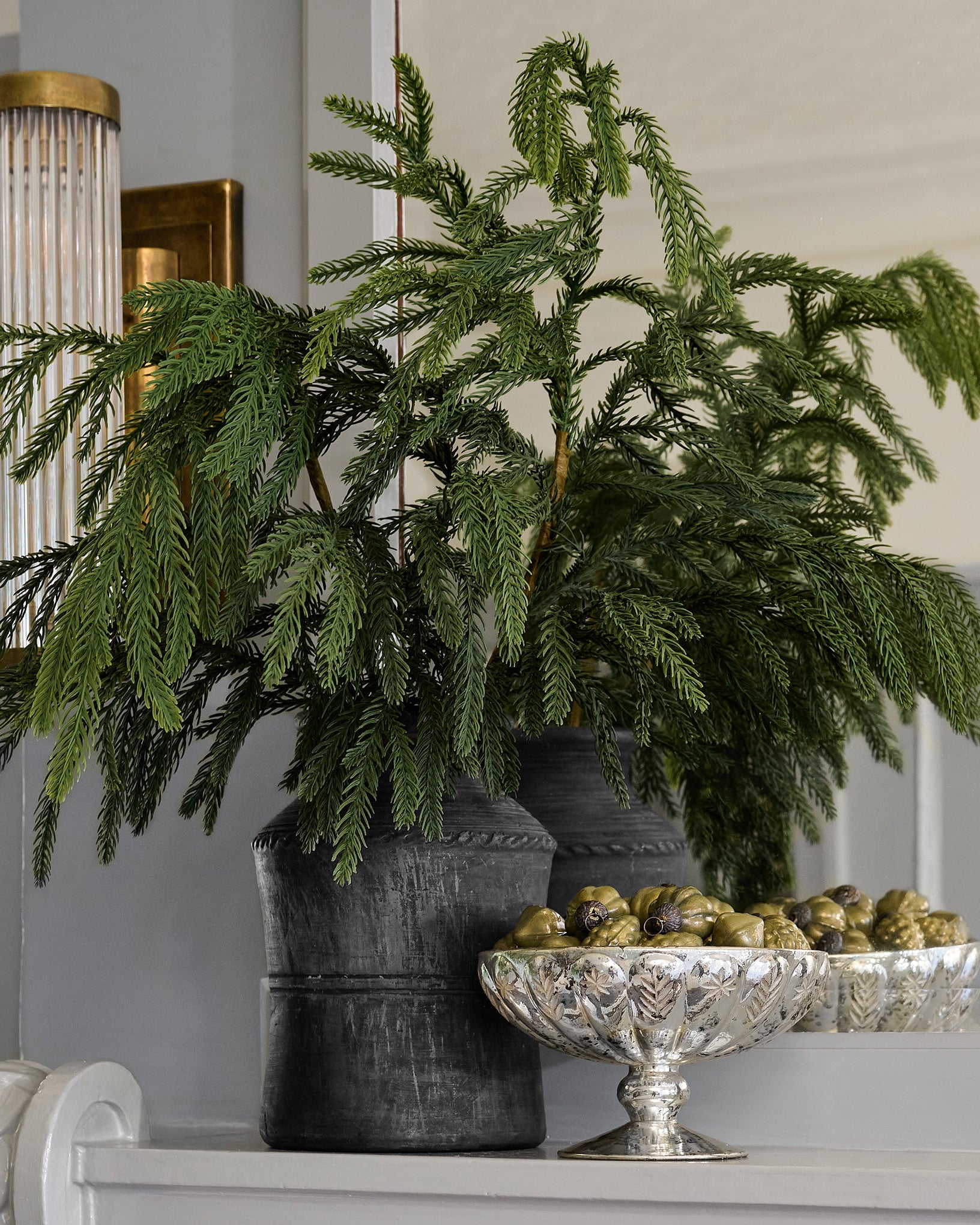 Real Touch Norfolk Pine Spray