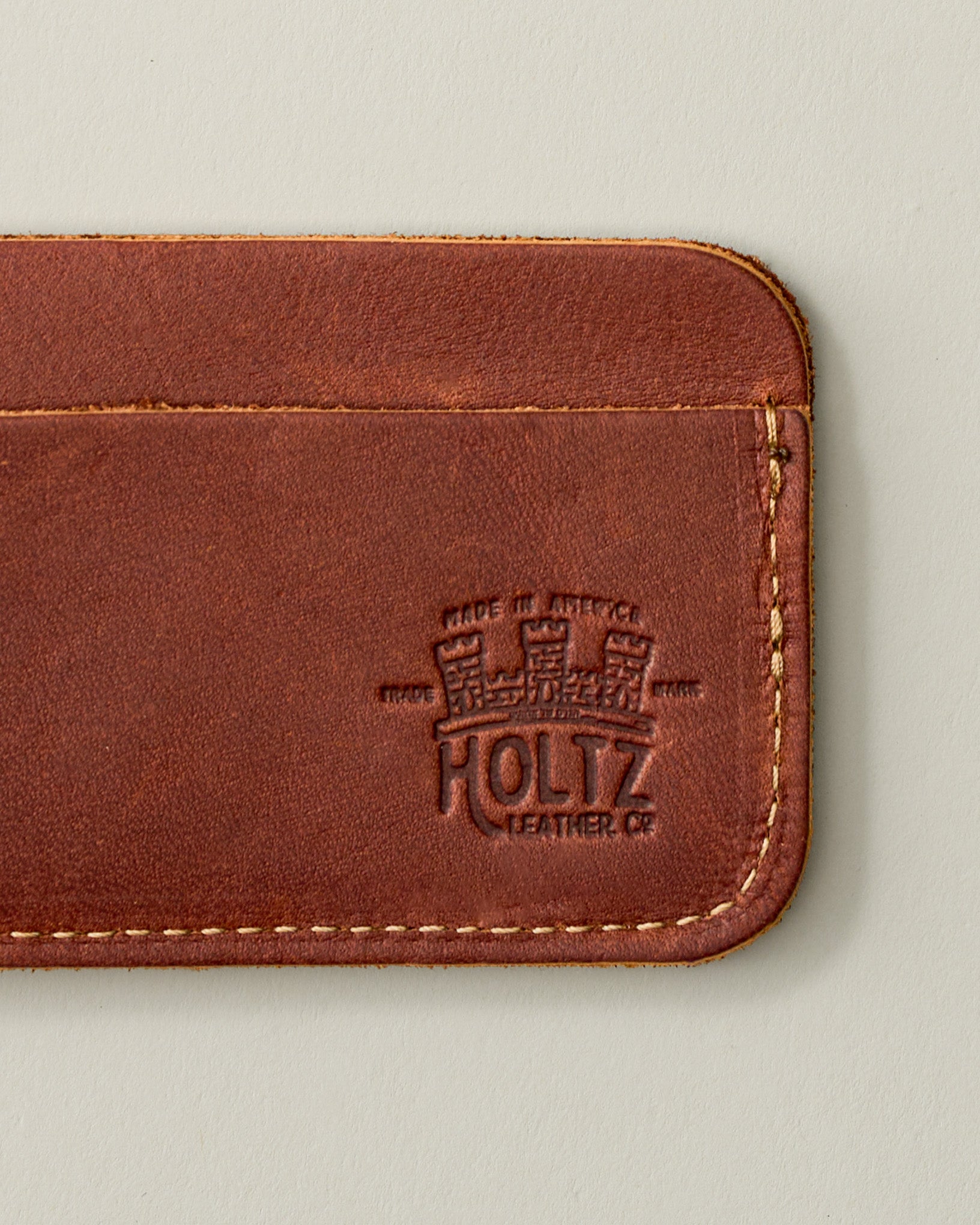 The Charleston Personalized Fine Leather Triple Sleeve Front Pocket Wallet
